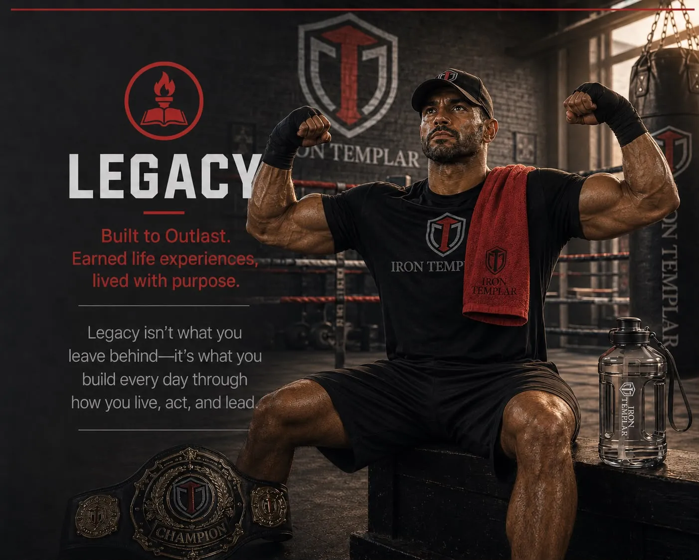 Iron Templar Legacy - Premium Fitness Gear Worthy of Your Journey