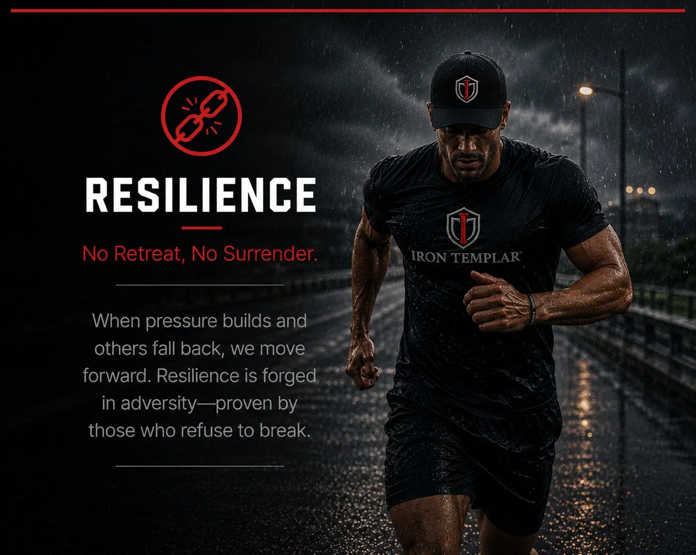 Iron Templar Resilience - Gym Gear Built to Last